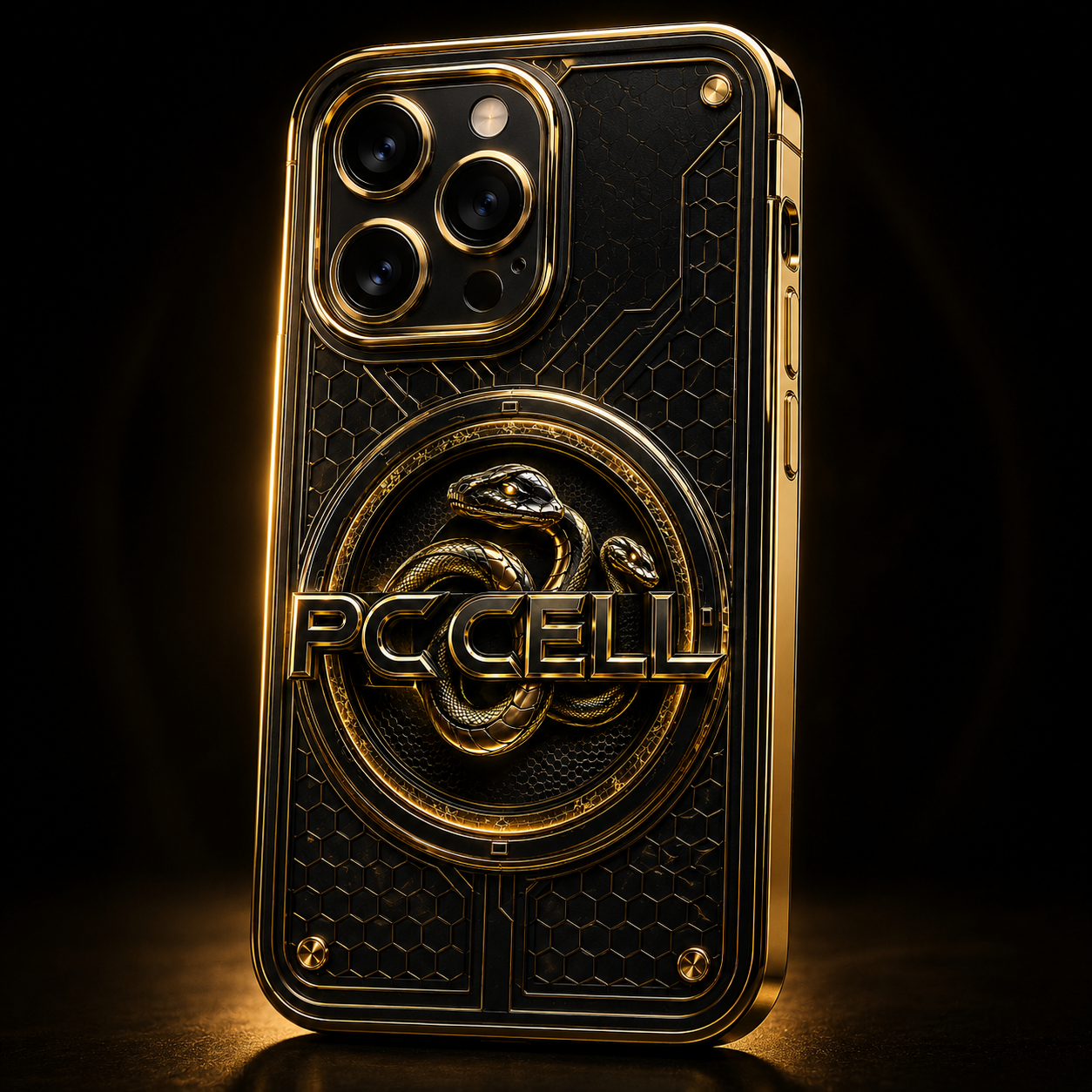 Funda PC CELL Black Mamba